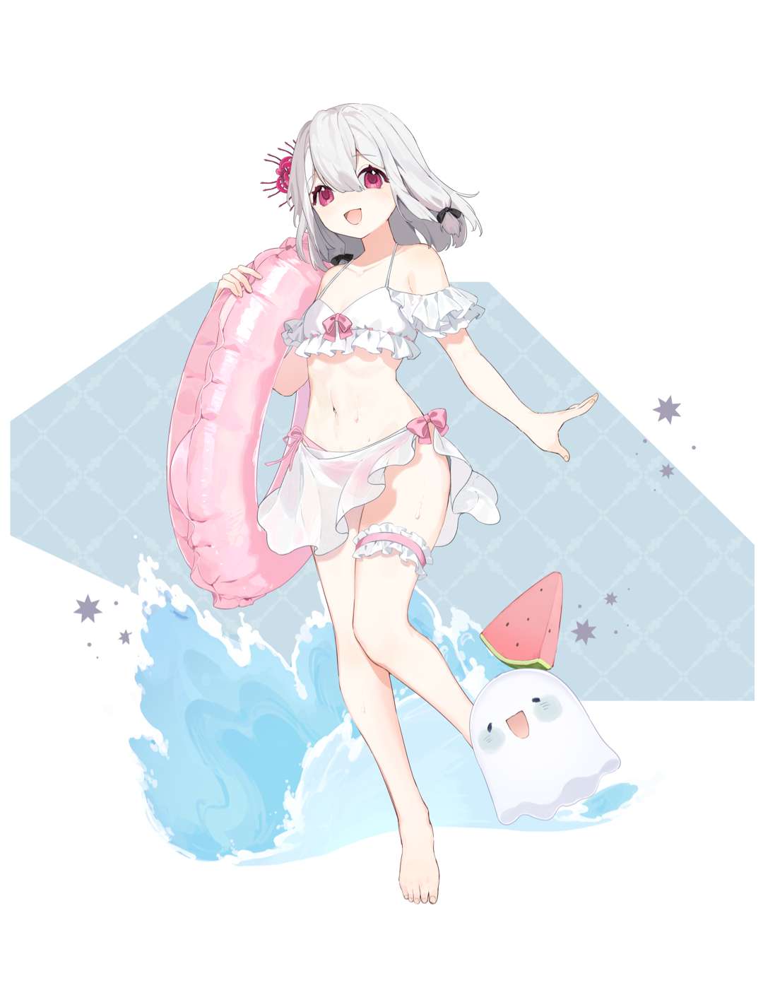 檔案:千幽Chiyuu泳裝全身立繪.png - 萌娘百科 萬物皆可萌的百科全書