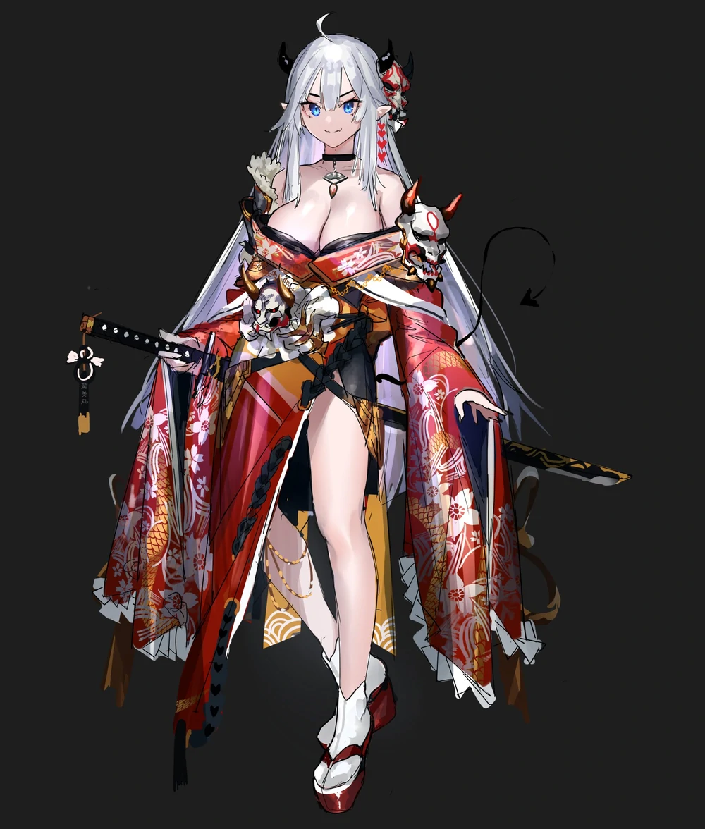 日本武士 最初的3D模型