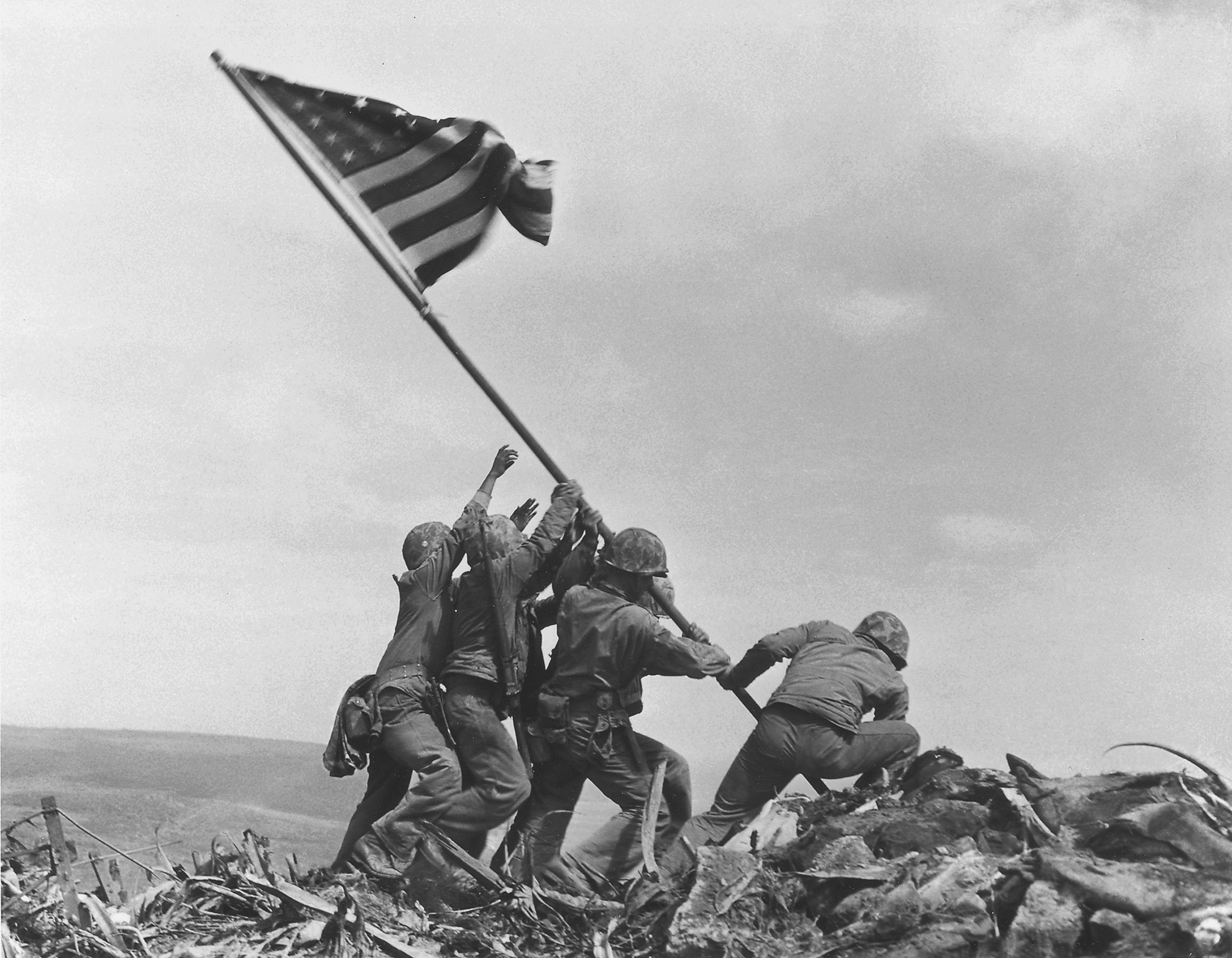 Raising the Flag on Iwo Jima.jpg