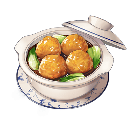 四喜丸子食物图.png
