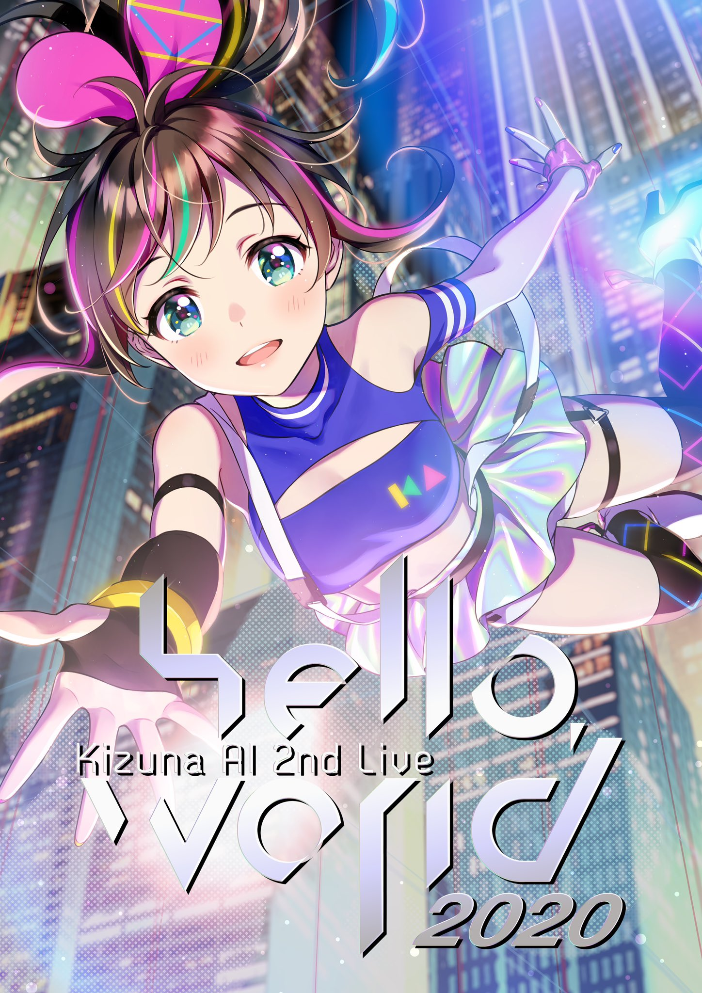 Kizuna AI hello, world 2020 Concert Poster.png