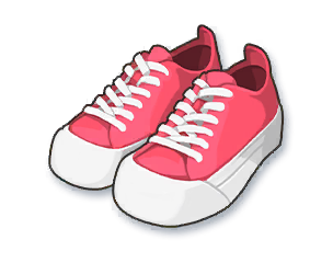 粉紅色休閒鞋