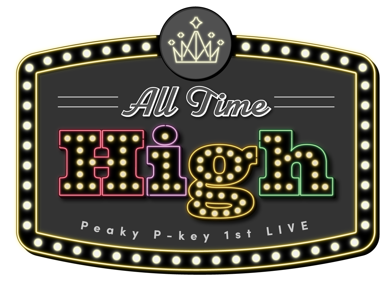Peaky P-key 1st LIVE All Time High Logo.png