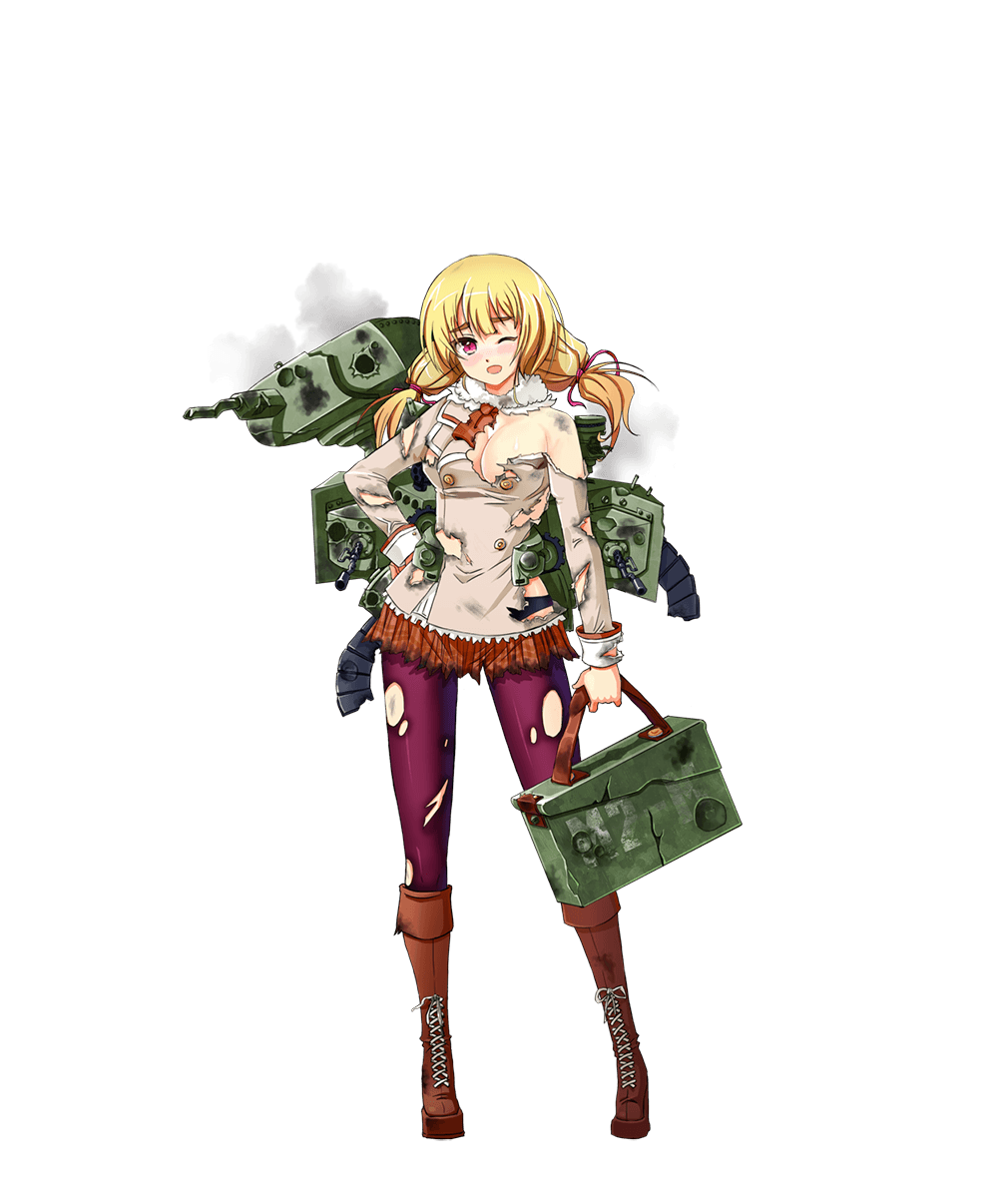 装甲少女 M2中坦 大破.png