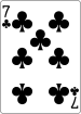 PlayingCards club 7.svg