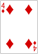 PlayingCards diamond 4.svg