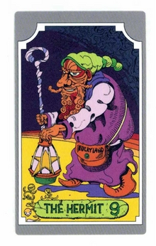 JoJo Tarot 09 - The Hermit.webp