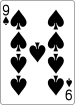 PlayingCards spade 9.svg