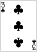 PlayingCards club 3.svg