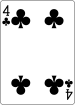 PlayingCards club 4.svg