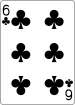 PlayingCards club 6.svg