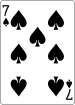 PlayingCards spade 7.svg