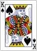 PlayingCards spade K.svg